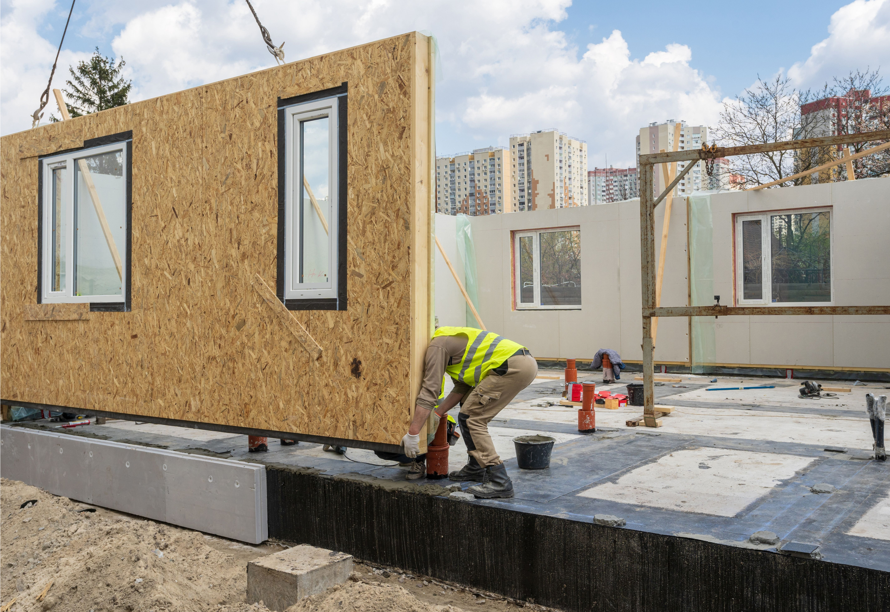 La construction modulaire en contreplaqué est une alternative durable à la construction conventionnelle.