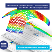 Optimisation & estimation des coûts / émissions de CO2 pour RFEM 6 | Module complémentaire