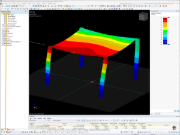 faq 005506 | Comment puis-je afficher uniquement la géométrie déformée et masquer la géométrie non déformée dans RFEM 6/RSTAB 9 ?