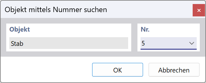 FAQ 005548 | Comment trouver une barre avec un certain numéro dans RFEM 6/RSTAB 9 ?