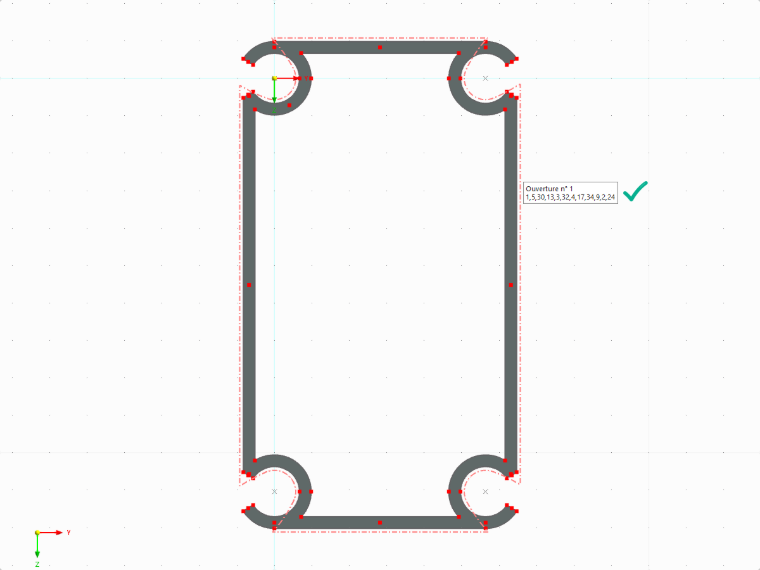 FAQ 005563 | Une erreur m'indique que mes lignes de contour ne sont pas fermées dans RSECTION 1