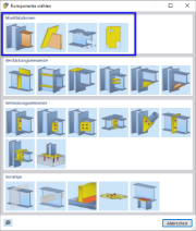 Composants pour les modifications