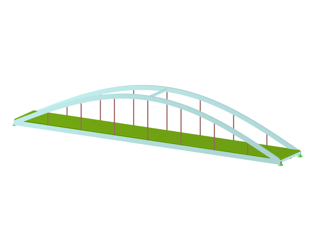 Modèle 005410 | Pont avec charges mobiles