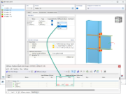 Analyse de la rigidité initiale avec les efforts internes dans le logiciel