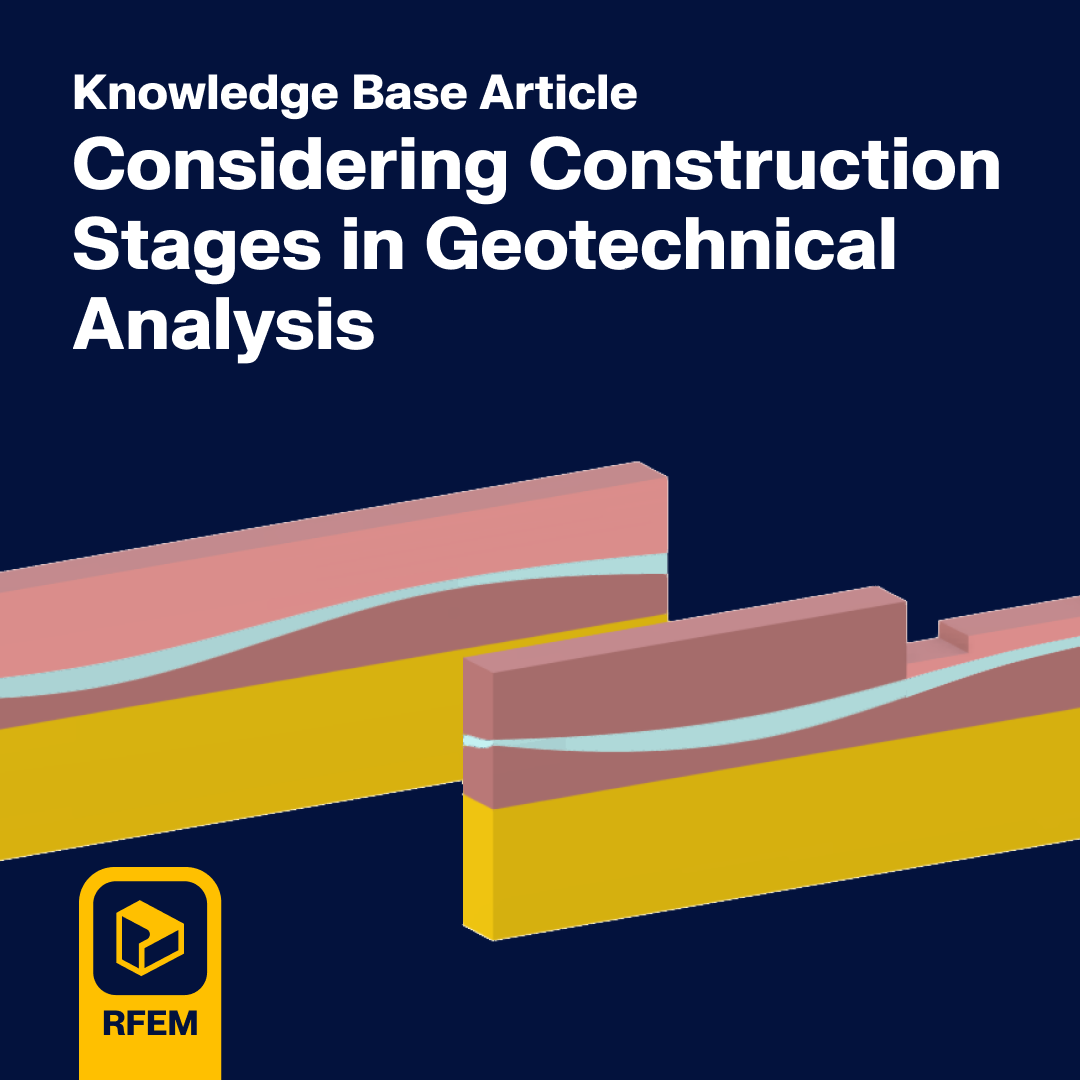Aperçu des phases de construction | Informations sur l’analyse géotechnique