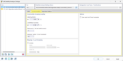 L’image montre les options pour la configuration de l’analyse de stabilité dans l’onglet Augmenter les charges