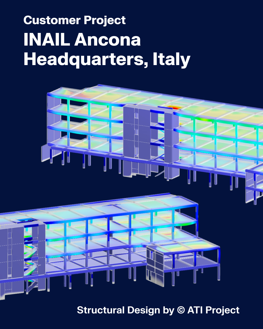Projet client au siège d’INAIL à Ancône, Italie