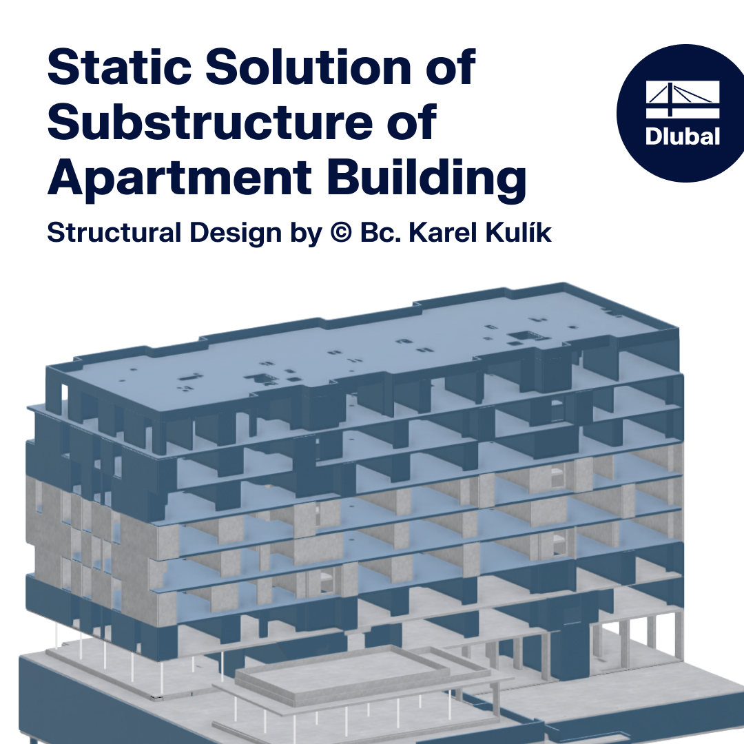 Analyse statique de la sous-structure pour un projet de construction de bâtiment résidentiel.