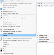 Fonctions d’extrusion dans le menu 3D pour façonner les composants et projets de construction