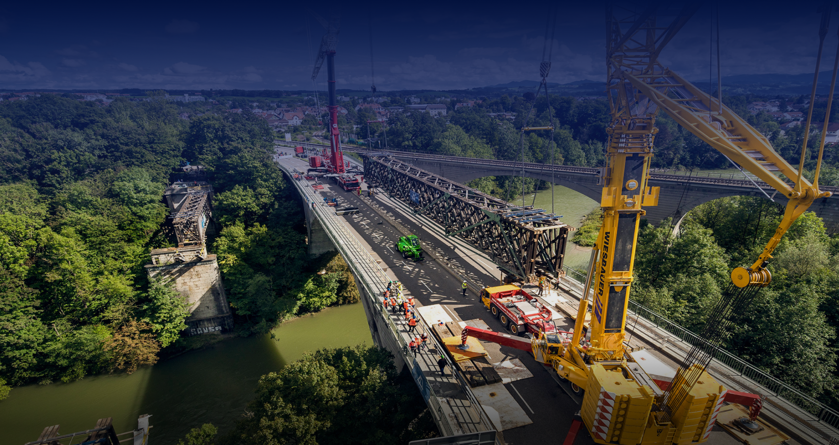 Structure de pont | Analyse du Pont Roi Louis à Kempten, une structure ferroviaire patrimoniale essentielle avec des treillis Howe.