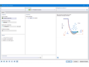 La boîte de dialogue de définition des charges de formation de poches  dans RFEM 6 permet aux ingénieurs de spécifier et ajuster les scénarios de formation de poches dans leurs modèles de calcul de structure.