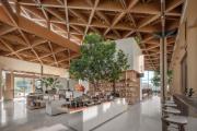 Design moderne pour le centre communautaire de Qingdao, Chine.