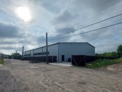 Vue extérieure d’un centre logistique moderne à Khmelnytskyï, Ukraine