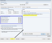 Vue détaillée pour la définition des armatures de structure dans un logiciel de calcul de structure.