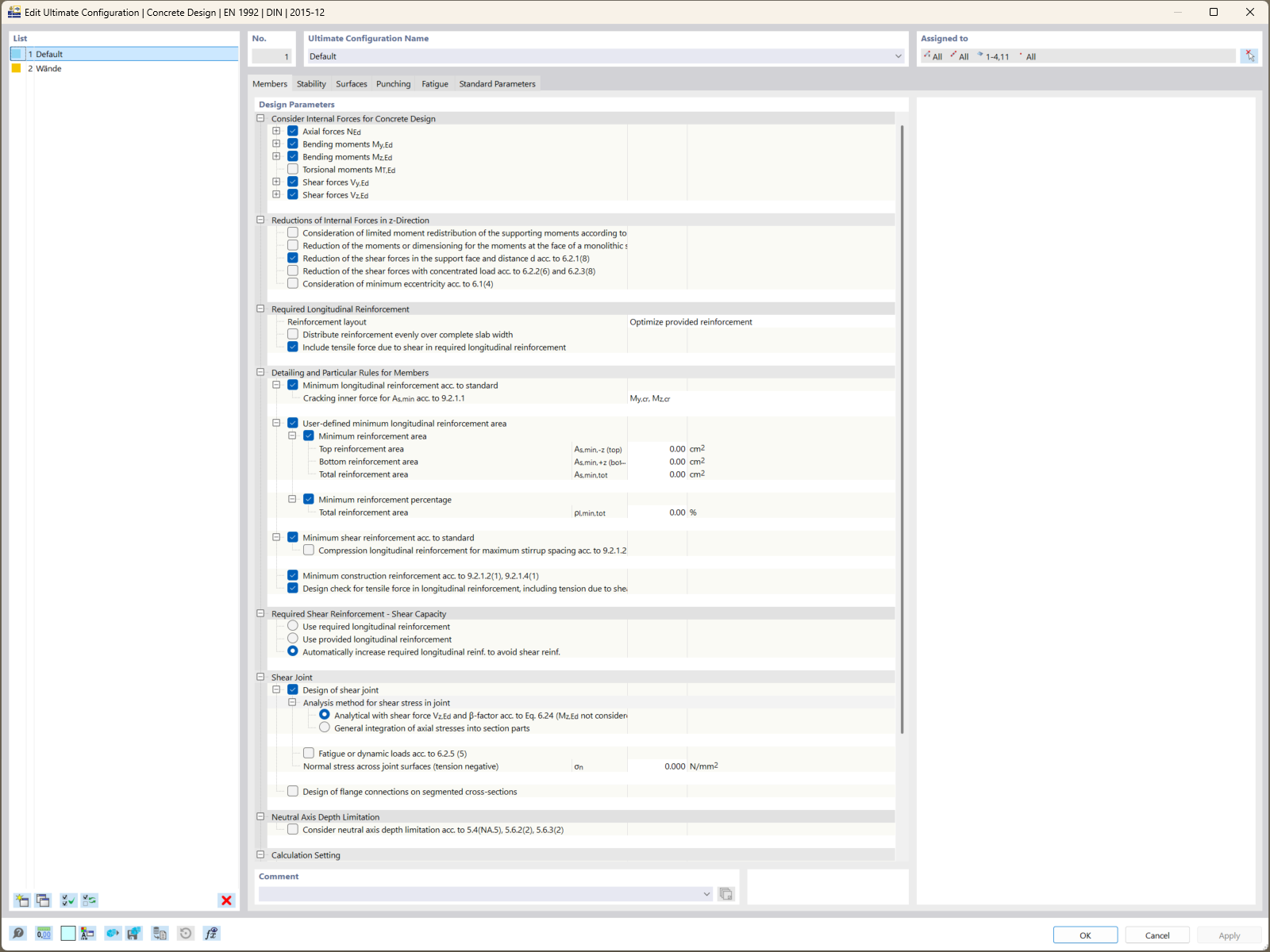 RFEM 6 permet une personnalisation précise du calcul des éléments structurels en permettant aux ingénieurs de configurer des paramètres spécifiques, renforçant ainsi le contrôle des normes de stabilité et de sécurité.