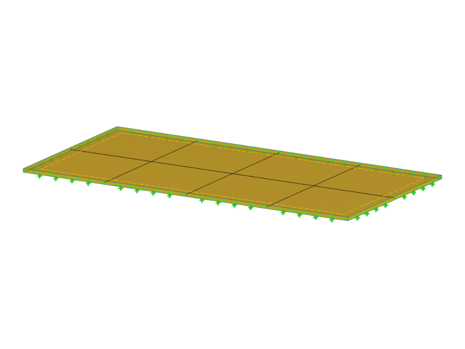 Les surfaces d’influence des dalles nervurées