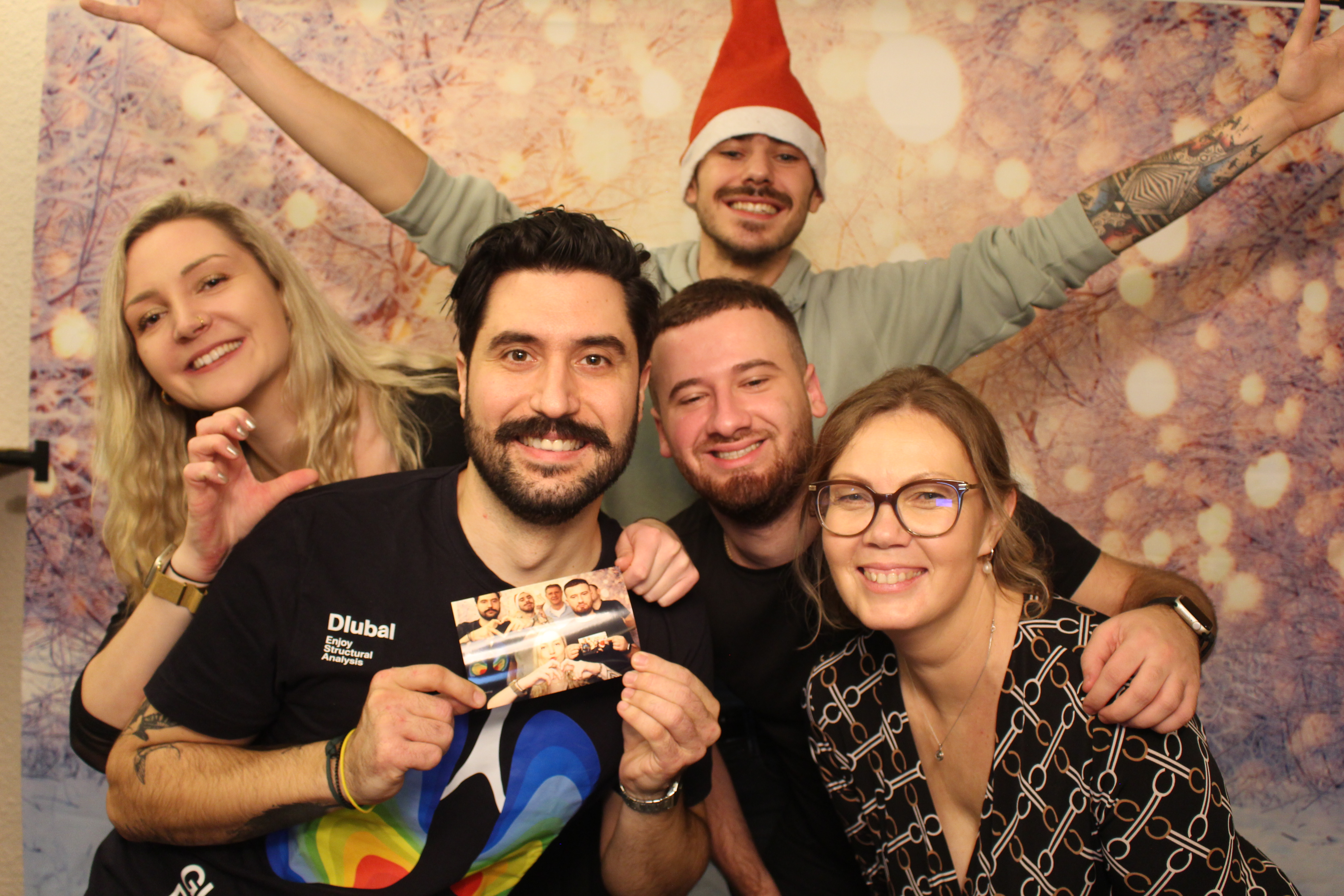 Le photomaton était l’un des points forts de notre fête de Noël 2025.