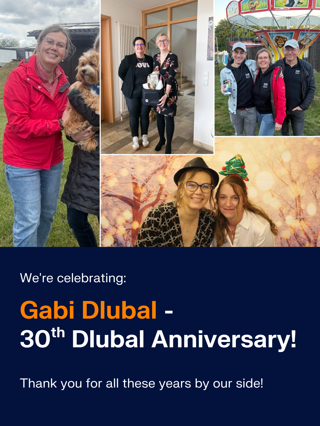 Célébration du 30e anniversaire de Gabi !