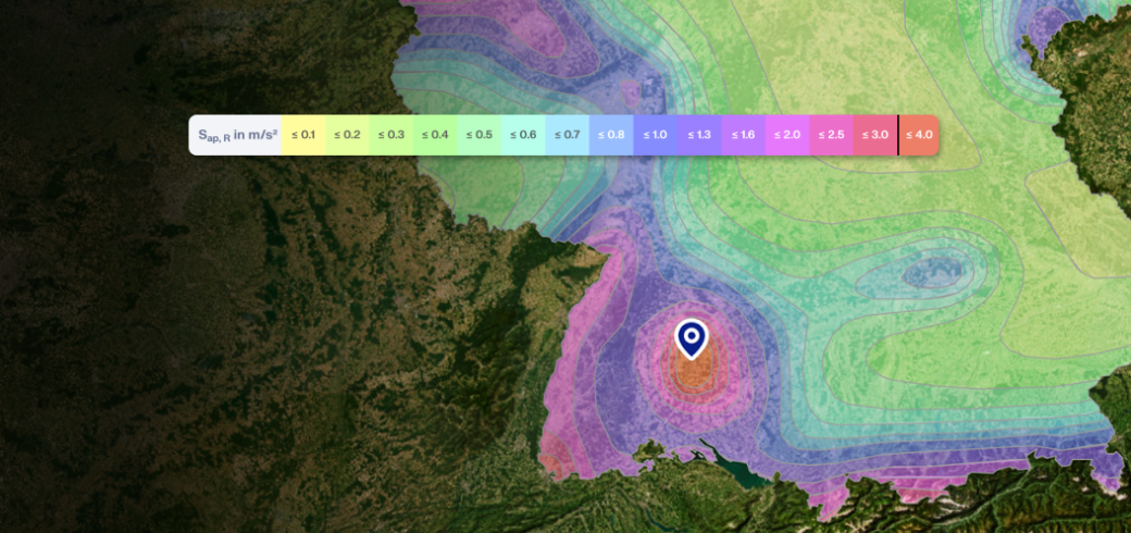Représentation visuelle du nouvel outil de géo-zonage pour une analyse et une optimisation améliorées du site dans les projets d'ingénierie.