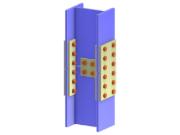 Modèle 006151 | Assemblage de poteau avec couvre-joints extérieurs et intérieurs non porteurs