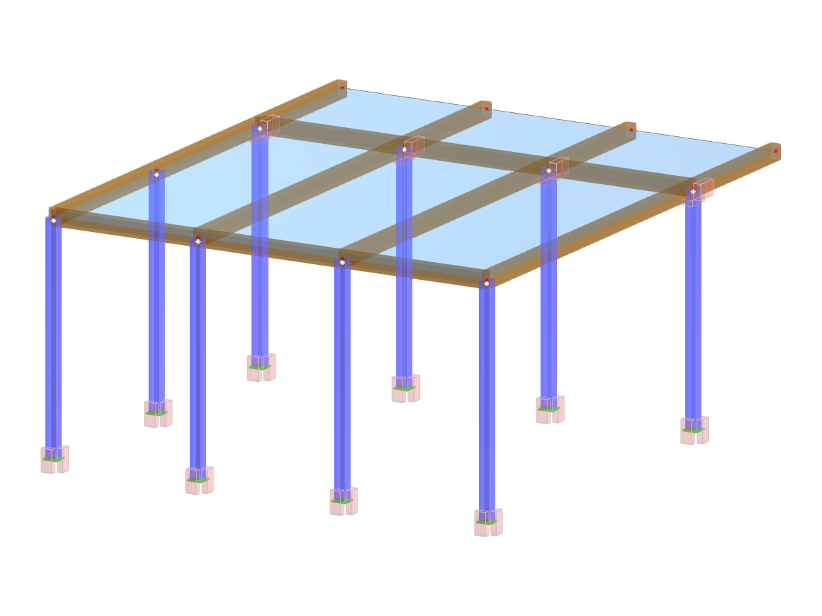Modèle 006216 | Carport - Optimisation ELS
