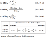 Le fluage est pris en compte dans le calcul de structure en appliquant un coefficient spécifique pour ajuster les valeurs de rigidité avec précision.