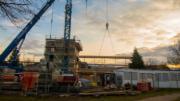 Chantier d’école primaire en gros œuvre