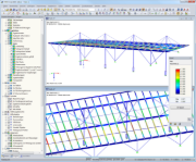 Visualizzazione grafica dei risultati in RFEM
