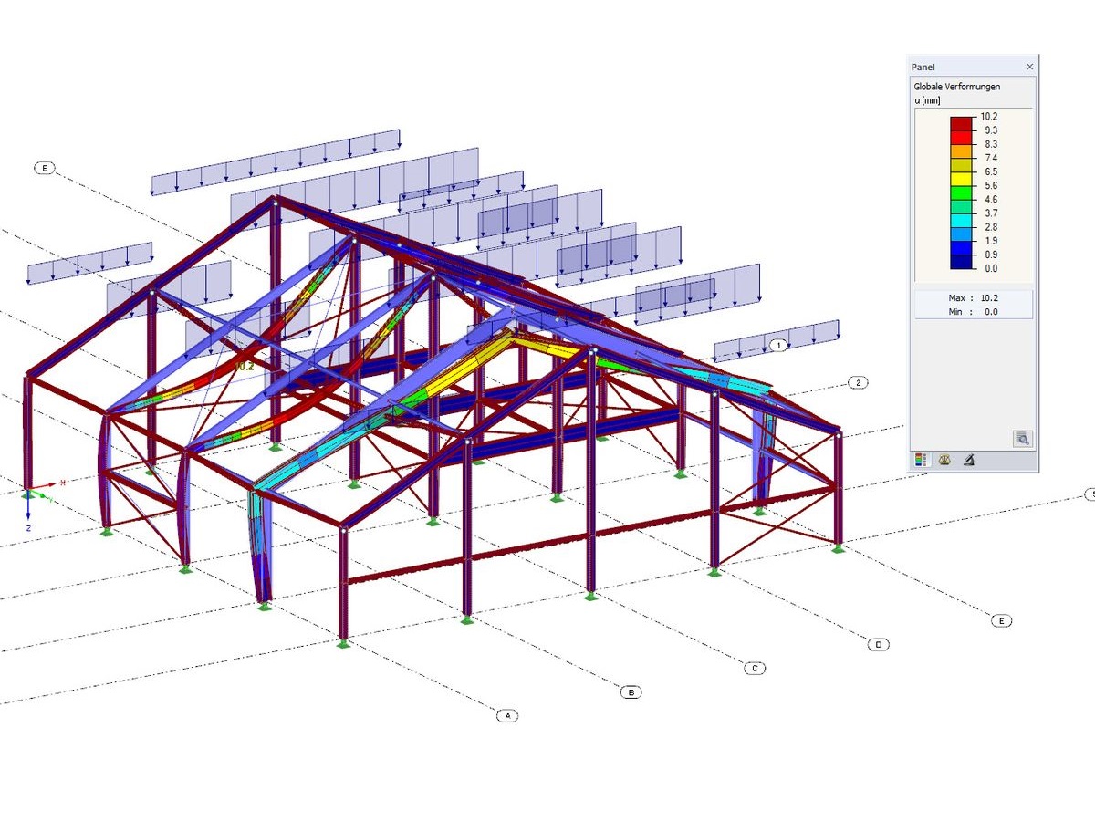 Parametric Steel Hall