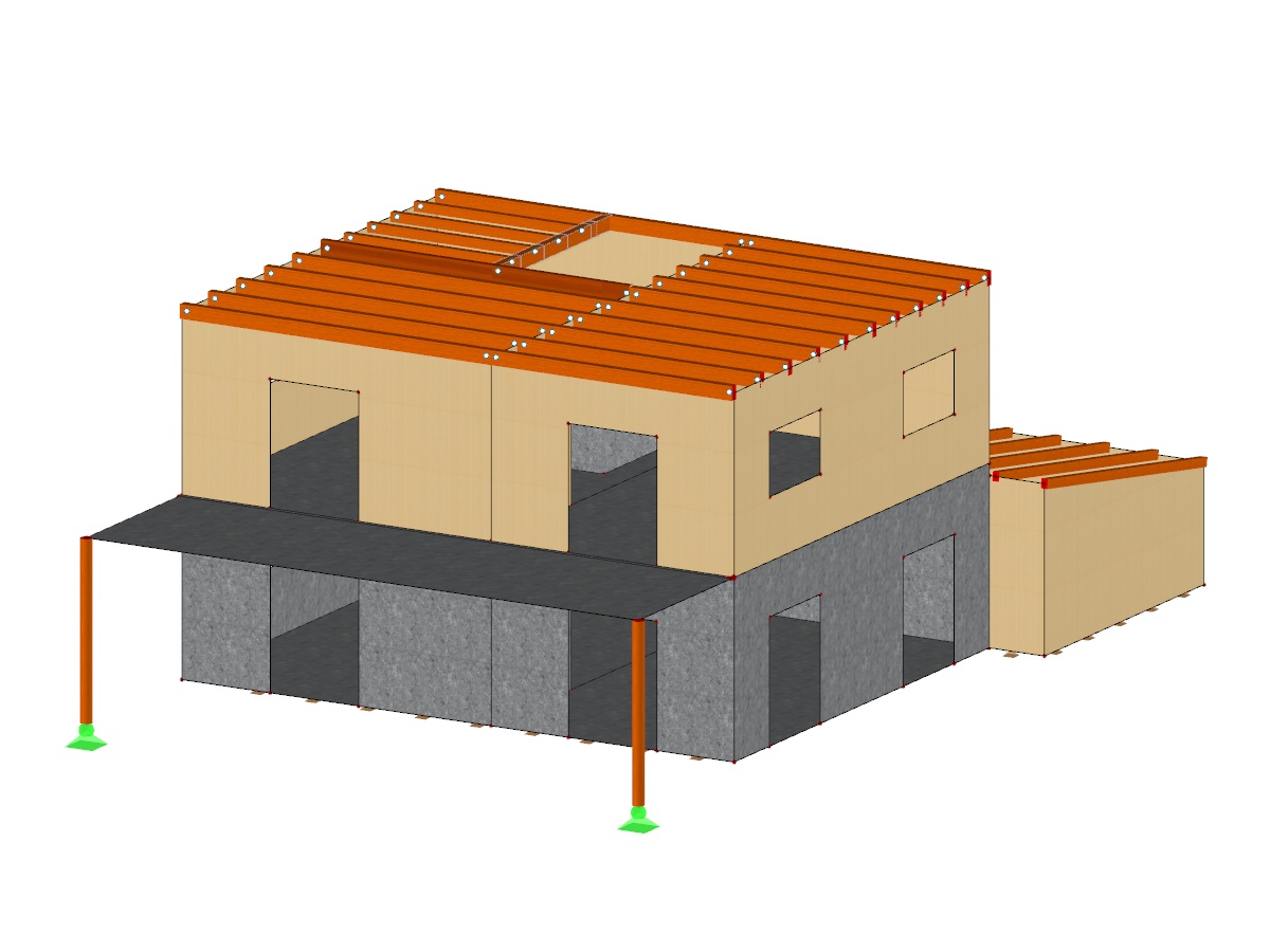 Edificio in XLAM