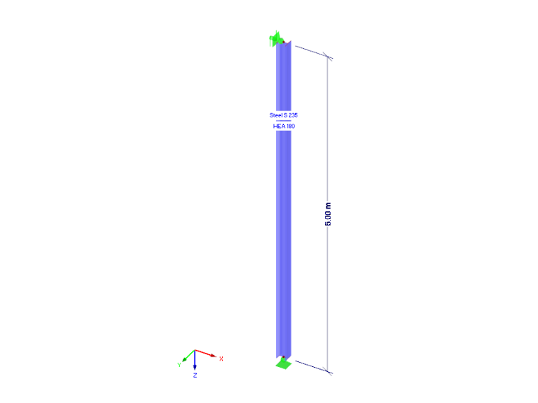 Colonna incernierata