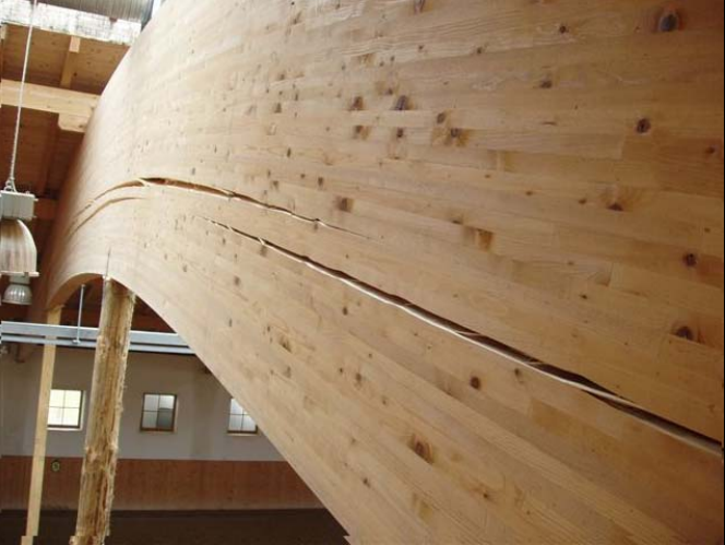 Fessure su travi in legno lamellare (Fonte: [4])