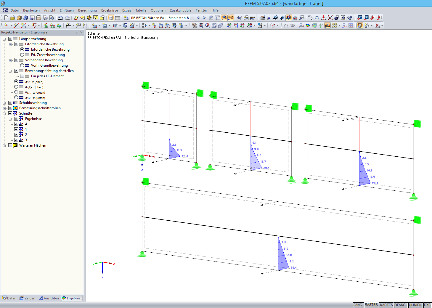2 - Armatura longitudinale necessaria