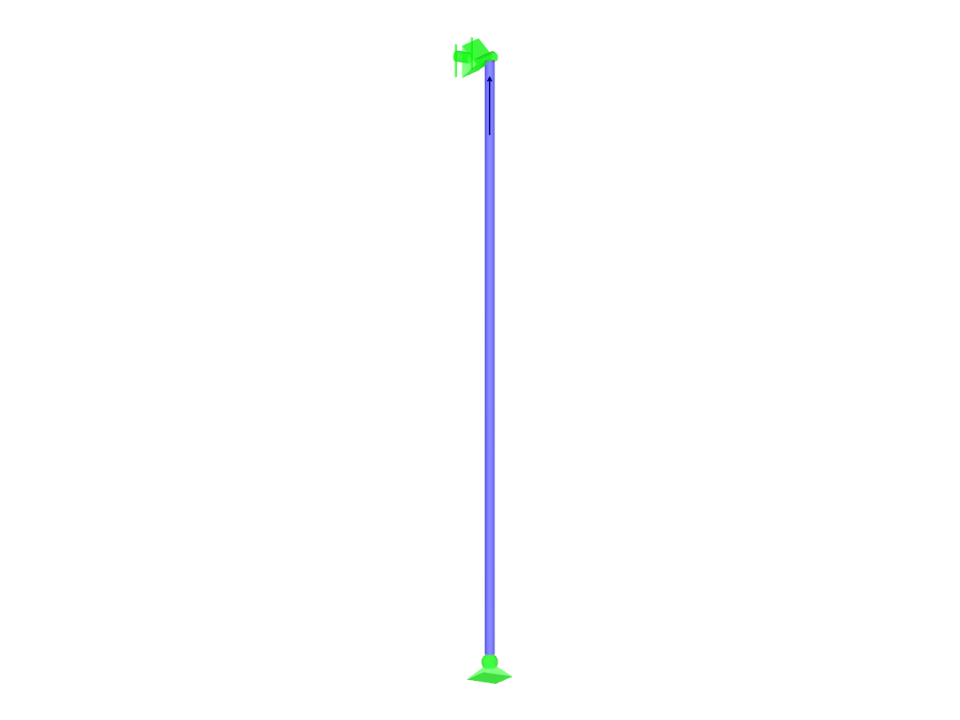 AISC D.1 - Asta di trazione a W