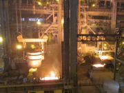 Impianto di colata continua dell’acciaieria JSW ISPAT in India (© SMS SIEMAG)
