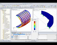 Modelli di arrotondamento e di scale con risultati in RFEM (© osd GmbH & Co. KG)
