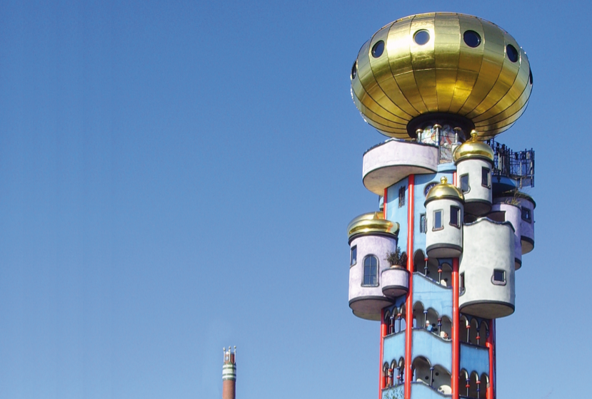 Torre di Kuchlbauer nel Mondo della birra di Kuchlbauer (© Helmlechner)