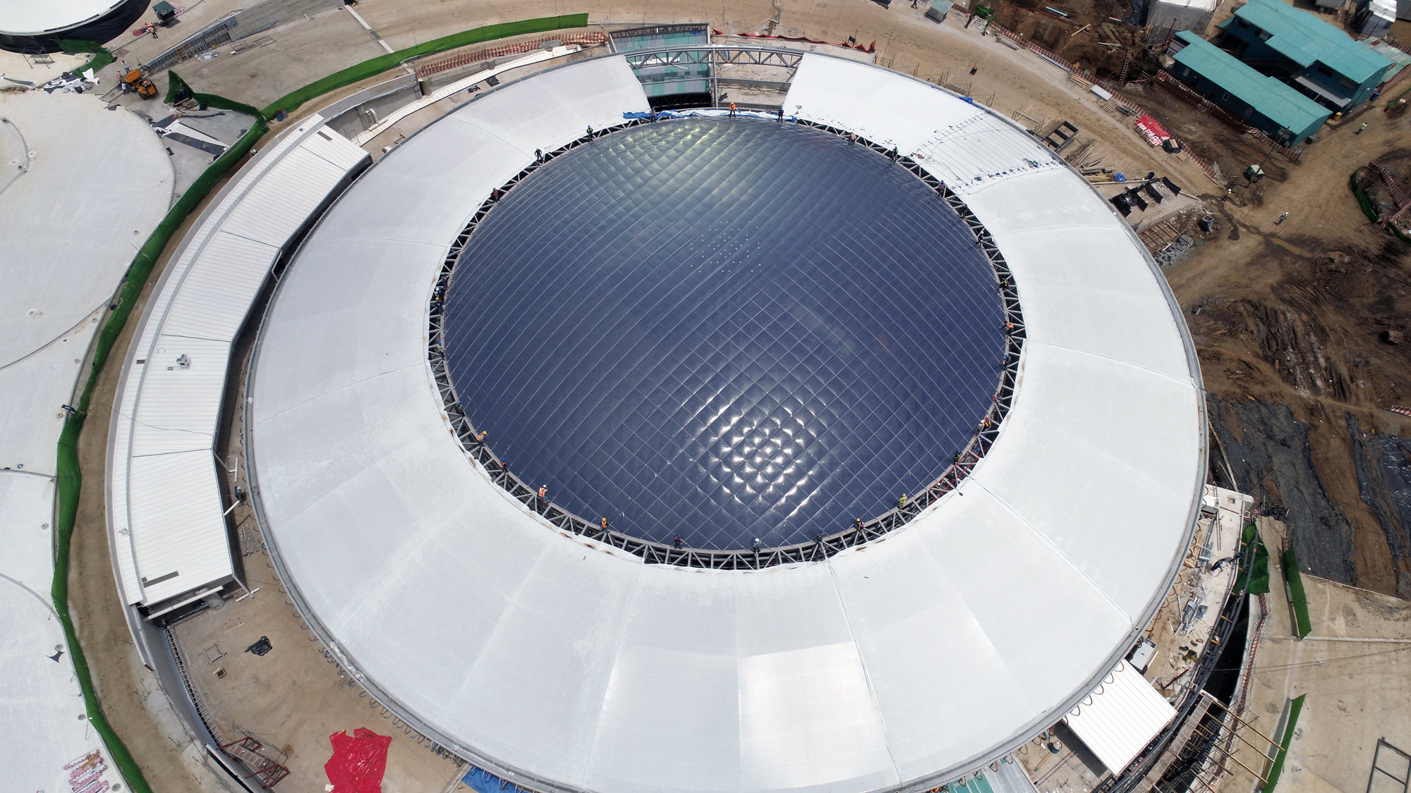 Oxigeno, cuscino pneumatico in ETFE completato in San José, Costa Rica (© 3dtex)