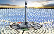 Visualisierung des Solarkraftwerks (© Cockerill Maintenance & Ingenierie s.a. (CMI))