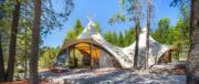 Tenda di lusso "Four-Season-Arch" (© Under Canvas)