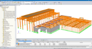 Modello in RFEM (© Arborescence)