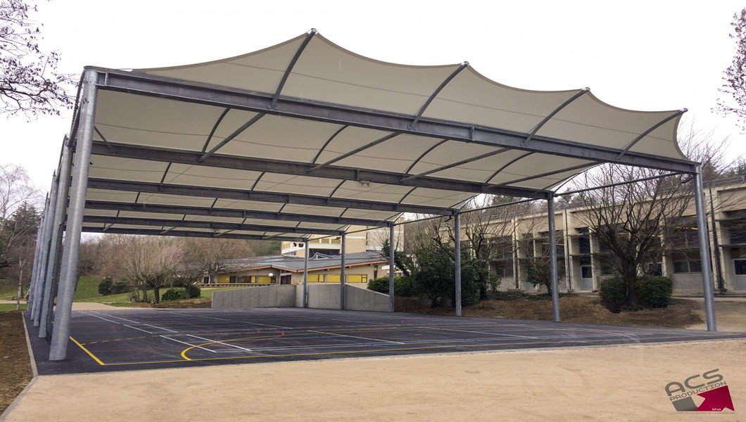 Modello della copertura in RFEM (© AC Structures)