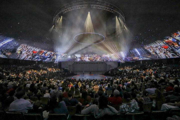 Auditorium durante lo spettacolo (© Jim Cox Photography)
