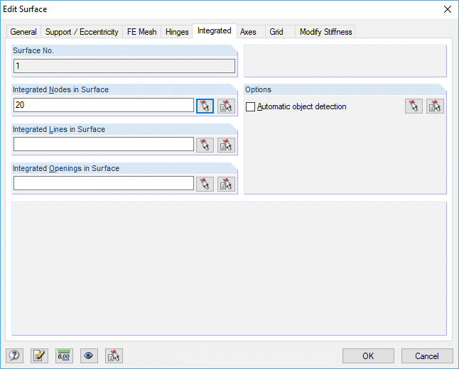Integrazione manuale di Node in Surface