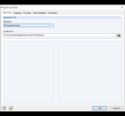 Directory di lavoro del programma