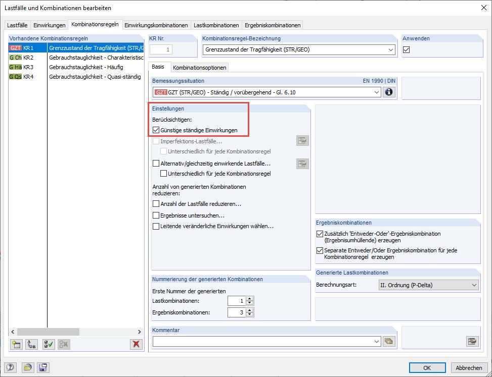Input in RFEM e RSTAB