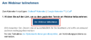 Link di registrazione nell'email di conferma