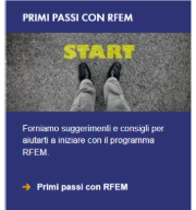 Primi passi con RFEM