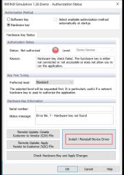 Installazione del driver del dispositivo