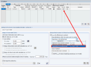 Finestra di input "1.3 Superfici" con impostazione per "Limite delle larghezze delle fessure"
